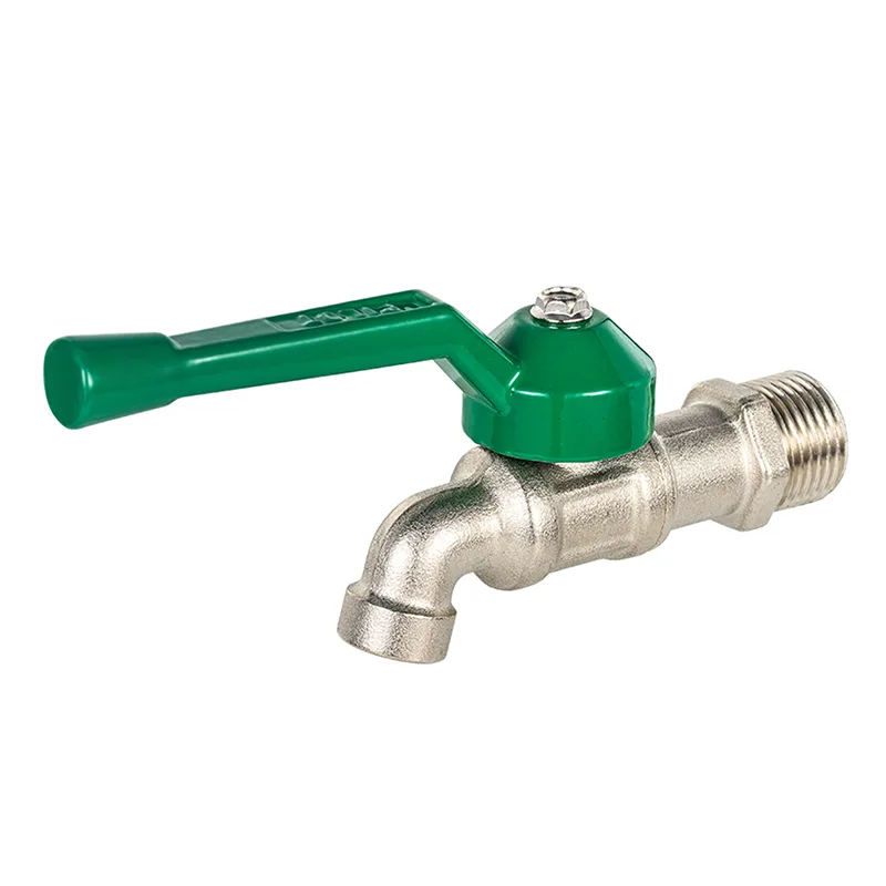 Volledig koperen buitenkraan met hoge doorstroming op de binnenplaats MDHC8010