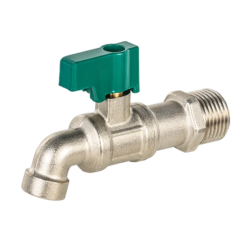 Messing korte kraan met snelsluiting MDHC8011