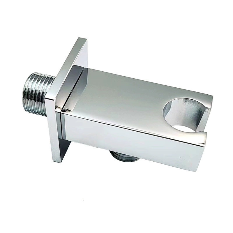 Platte vierkante handdouchehouder, moderne wandmontage douchekopbeugel