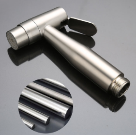 Zwaar uitgevoerde 304 roestvrijstalen draagbare bidetsproeier voor toiletreiniging