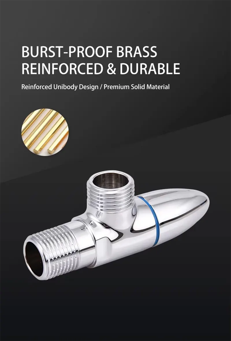 Red Blue Brass Angle Valve Red Blue Brass Angle Valve