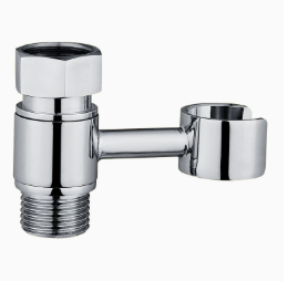 Massief messing verchroomde bidetsproeierhouder, 360° draaibare beugel met 1/2