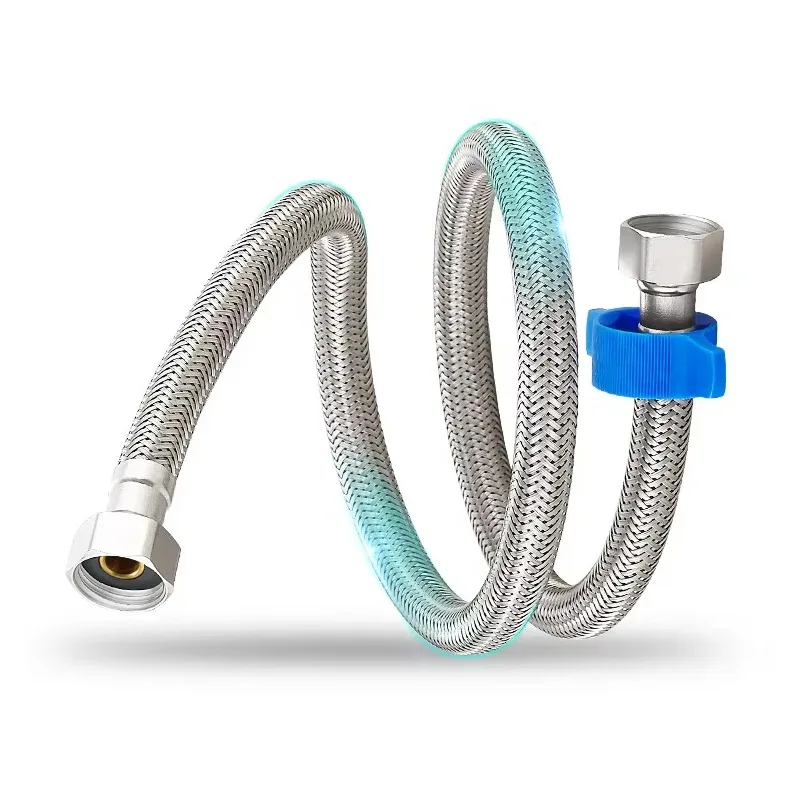 Roestvrij staal gevlochten slang